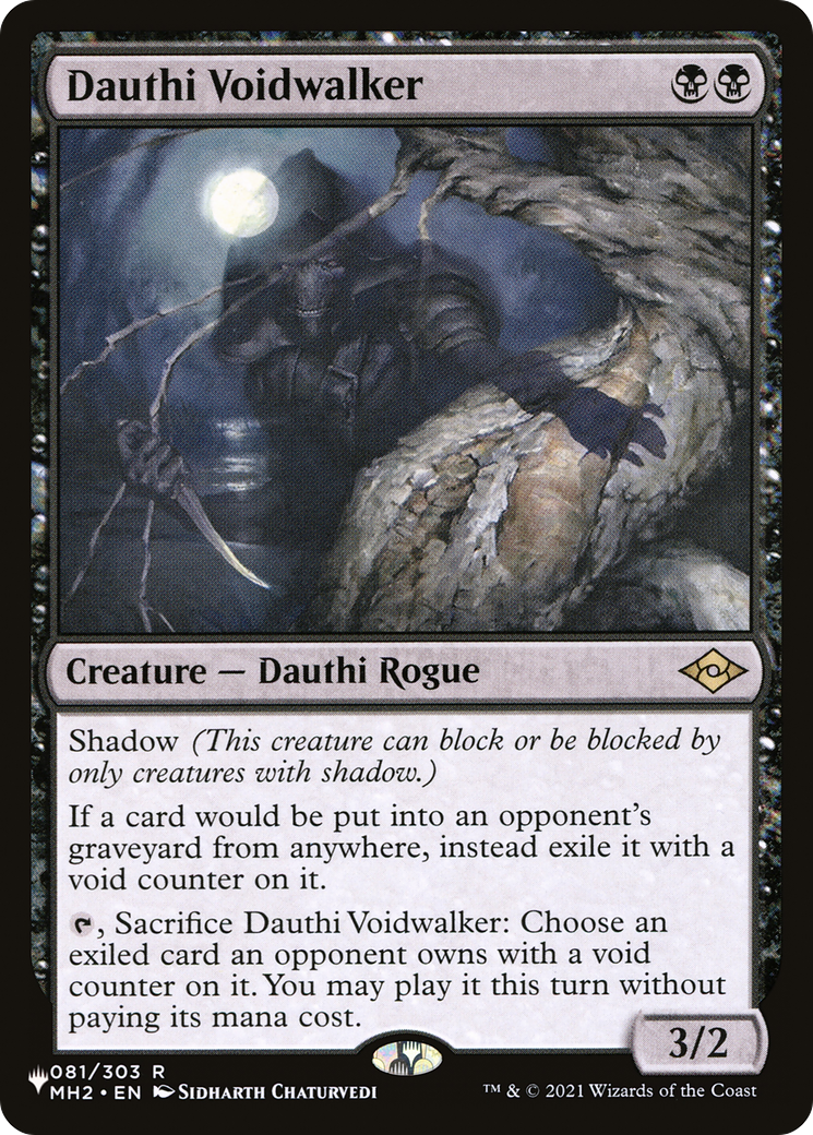 Dauthi Voidwalker [The List] | Dumpster Cat Games