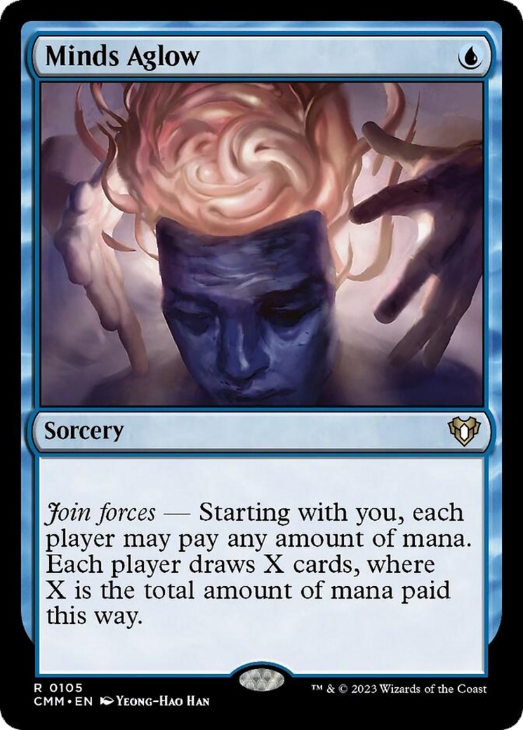 Minds Aglow [Commander Masters] | Dumpster Cat Games