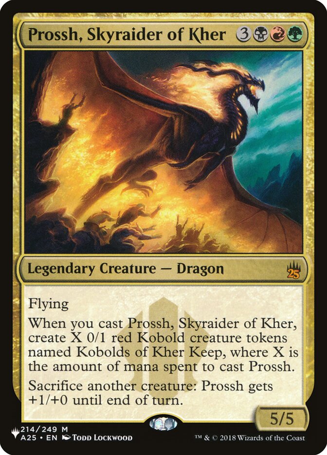 Prossh, Skyraider of Kher [The List] | Dumpster Cat Games