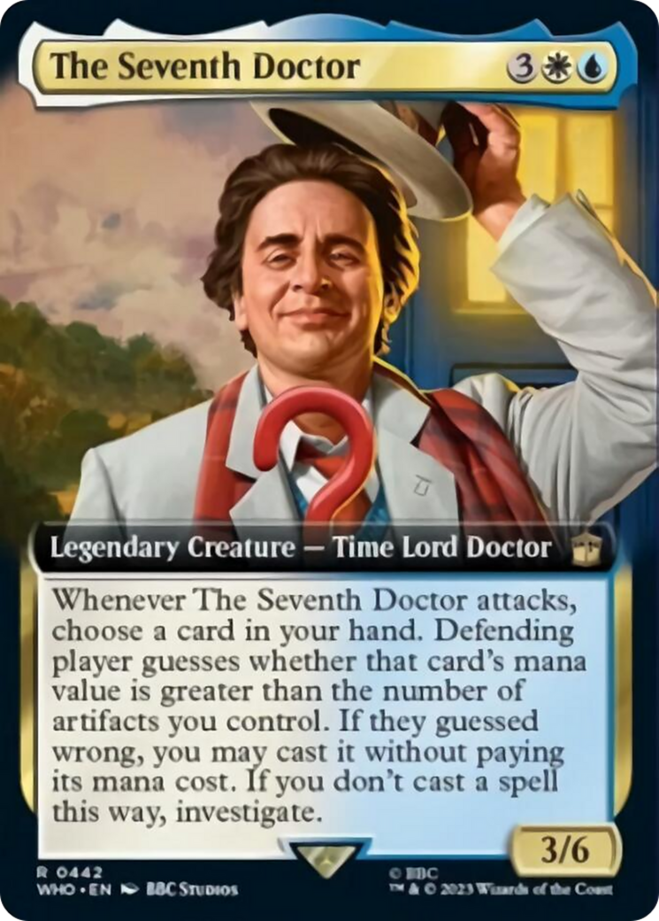The Seventh Doctor (Extended Art) [Doctor Who] | Dumpster Cat Games