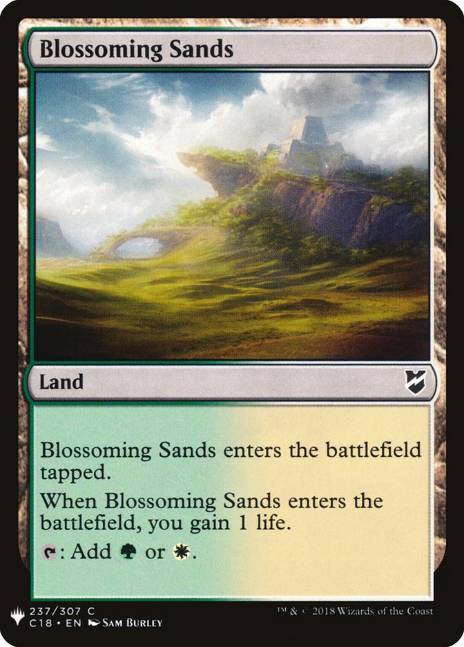 Blossoming Sands [Mystery Booster] | Dumpster Cat Games