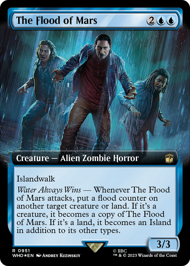 The Flood of Mars (Extended Art) (Surge Foil) [Doctor Who] | Dumpster Cat Games