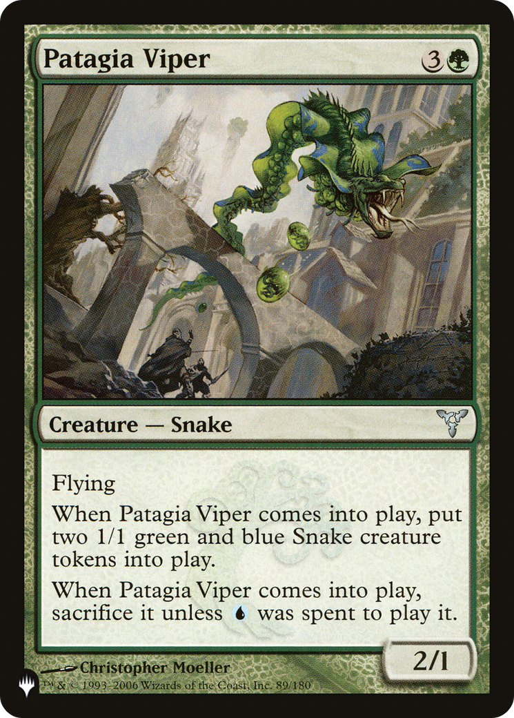 Patagia Viper [The List] | Dumpster Cat Games