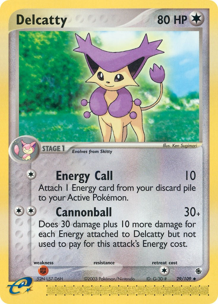 Delcatty (29/109) [EX: Ruby & Sapphire] | Dumpster Cat Games