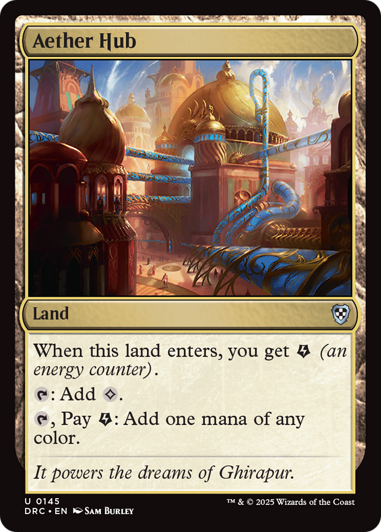 Aether Hub [Aetherdrift Commander] | Dumpster Cat Games