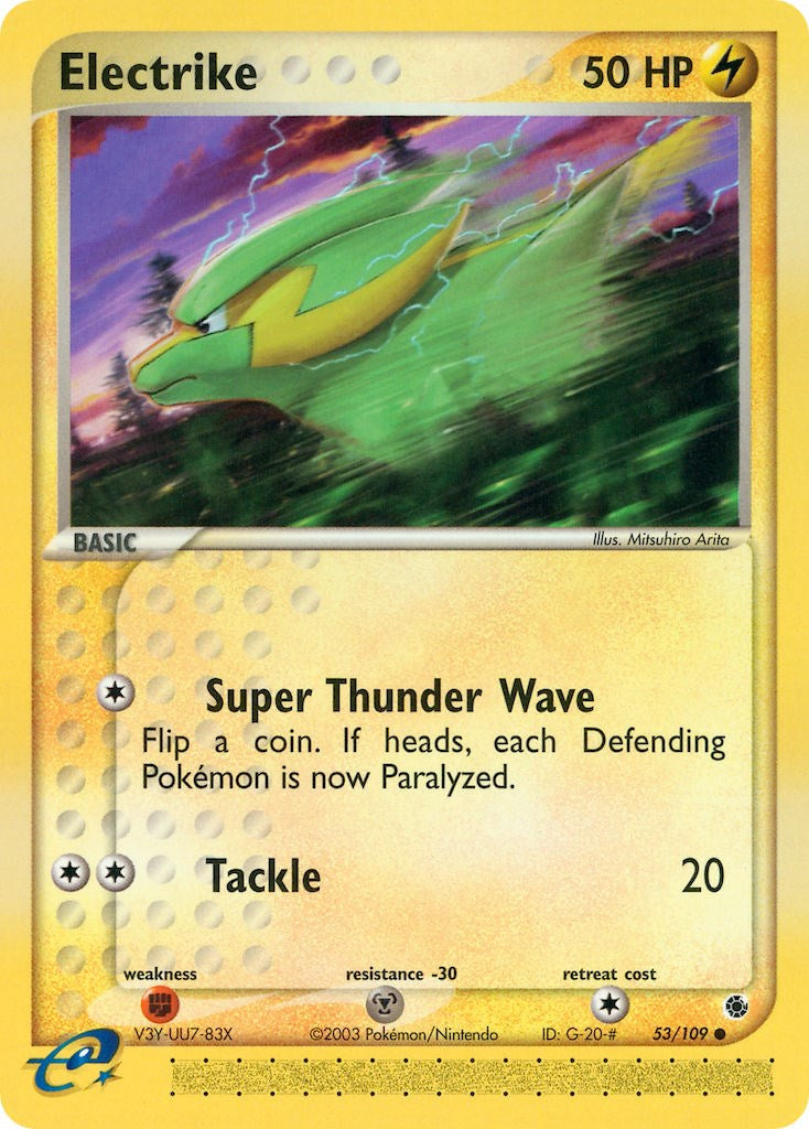 Electrike (53/109) [EX: Ruby & Sapphire] | Dumpster Cat Games