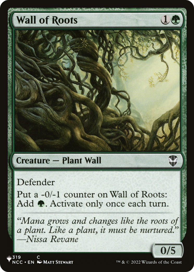 Wall of Roots [The List] | Dumpster Cat Games