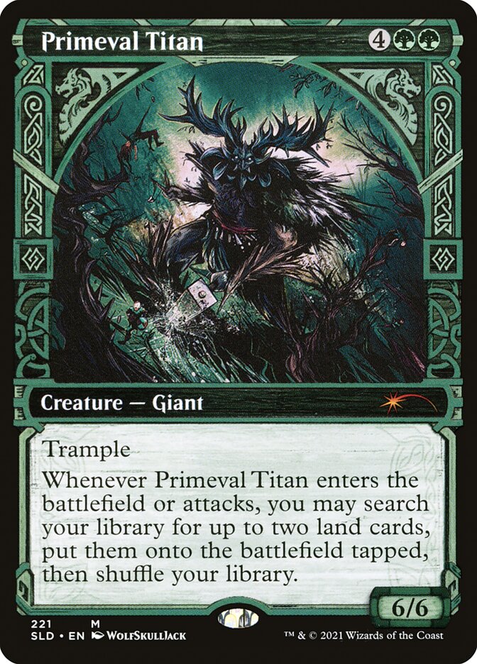 Primeval Titan (221) [Secret Lair Drop Series] | Dumpster Cat Games