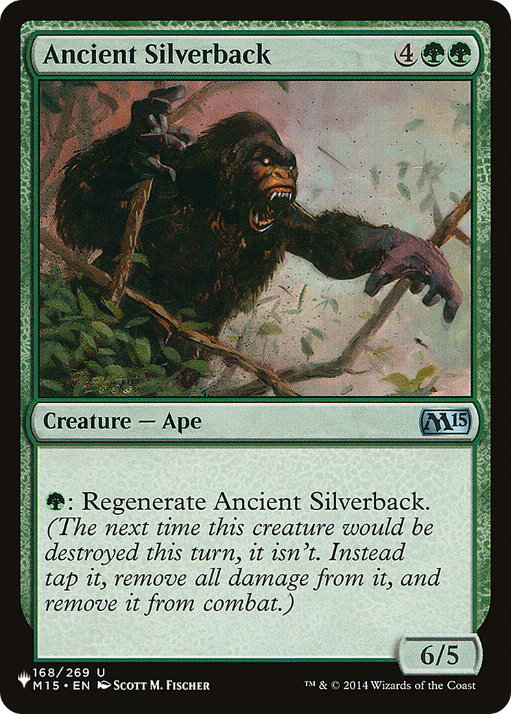 Ancient Silverback [The List] | Dumpster Cat Games
