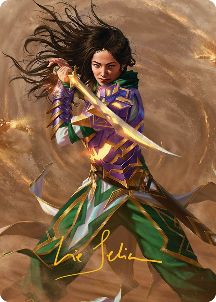 Descendant of Storms Art Card (2/54) [Tarkir: Dragonstorm Art Series] | Dumpster Cat Games