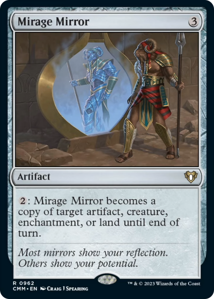 Mirage Mirror [Commander Masters] | Dumpster Cat Games