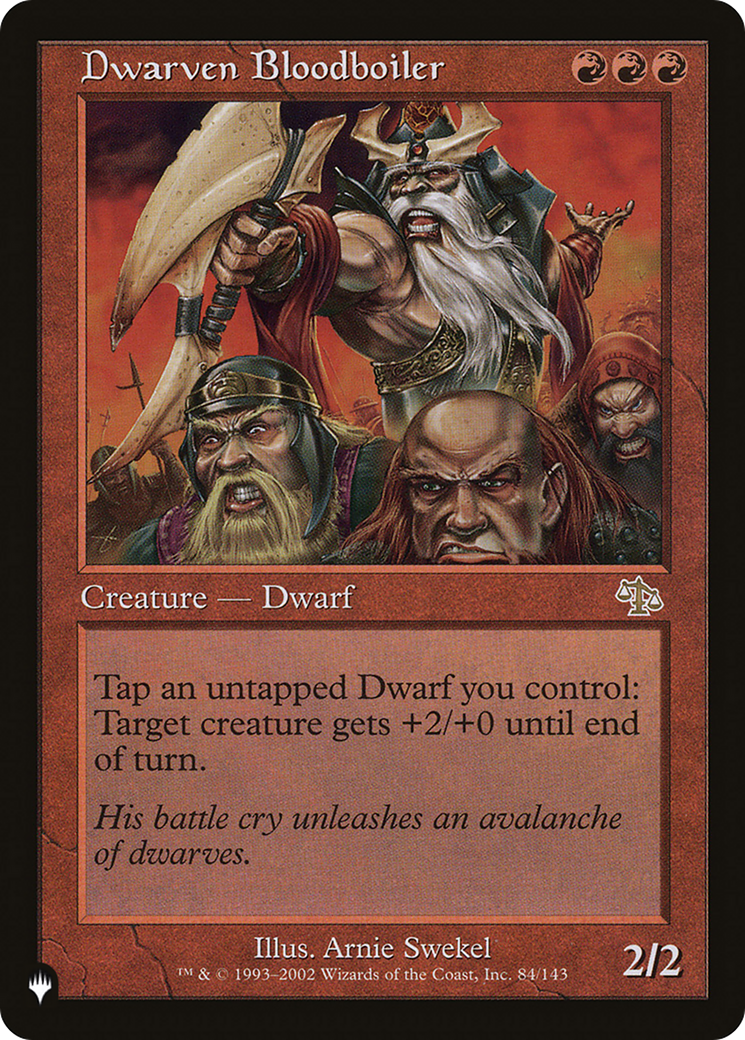 Dwarven Bloodboiler [The List] | Dumpster Cat Games