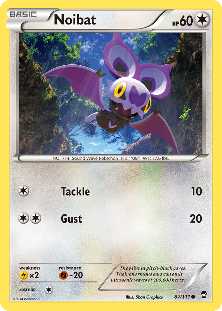Noibat (87/111) [XY: Furious Fists] | Dumpster Cat Games