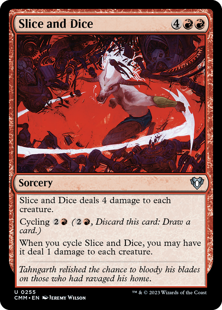 Slice and Dice [Commander Masters] | Dumpster Cat Games