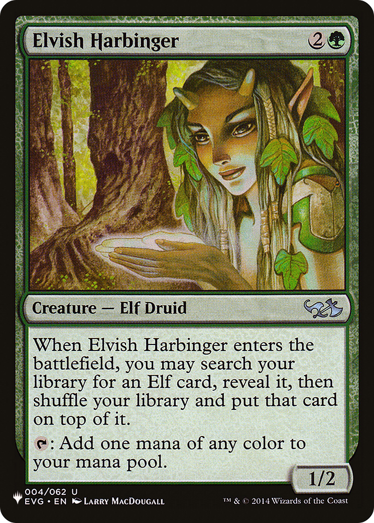 Elvish Harbinger [The List] | Dumpster Cat Games