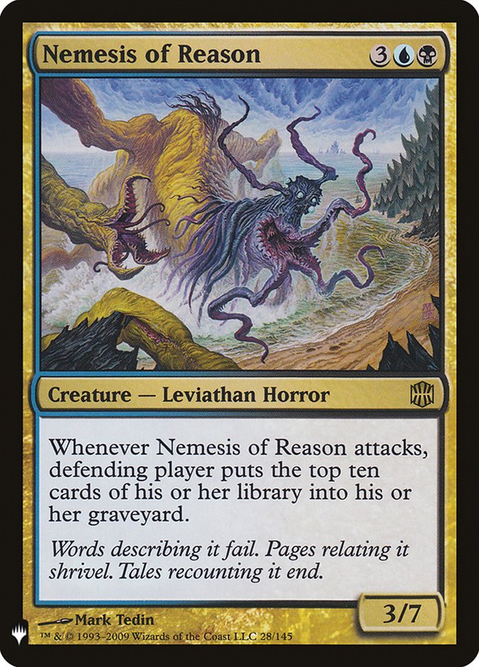 Nemesis of Reason [The List] | Dumpster Cat Games