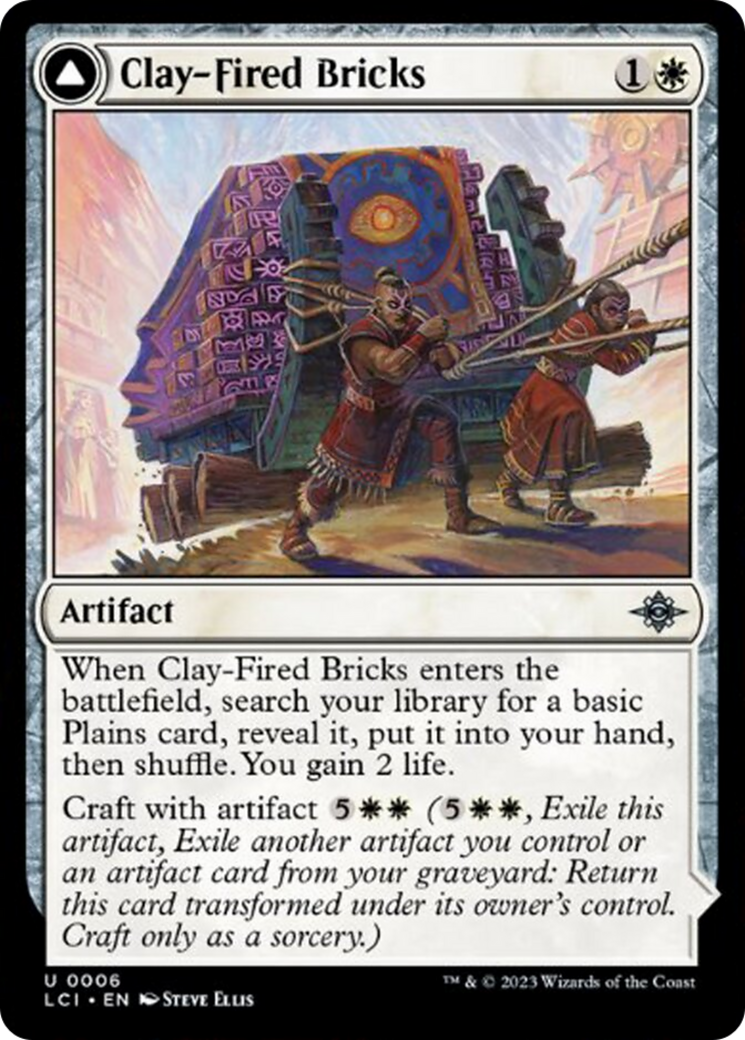 Clay-Fired Bricks // Cosmium Kiln [The Lost Caverns of Ixalan] | Dumpster Cat Games