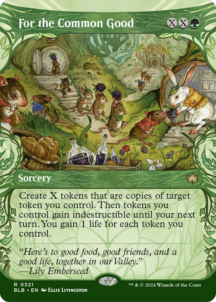 For the Common Good (Showcase) [Bloomburrow] | Dumpster Cat Games