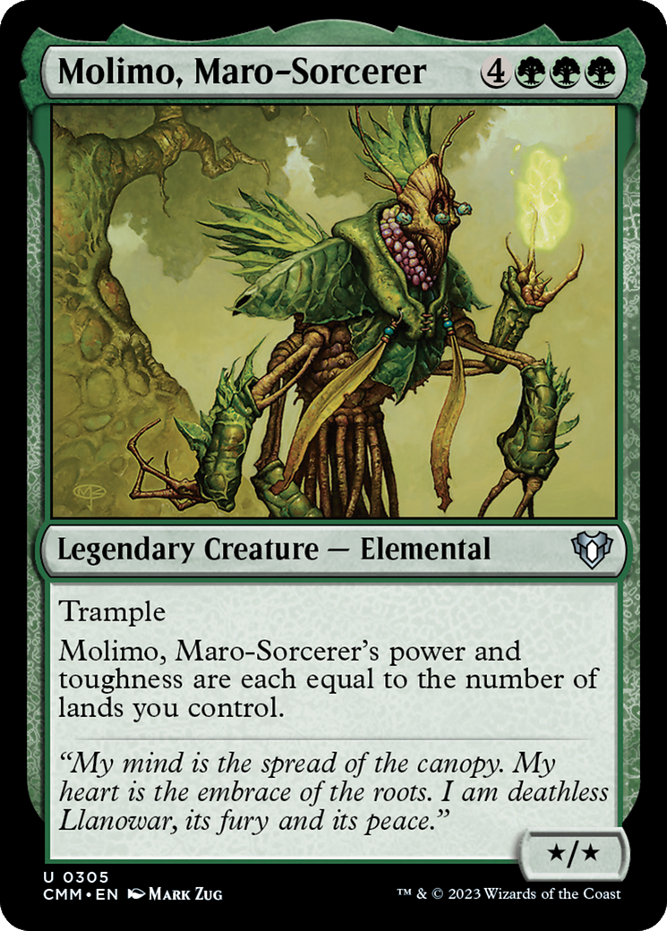 Molimo, Maro-Sorcerer [Commander Masters] | Dumpster Cat Games