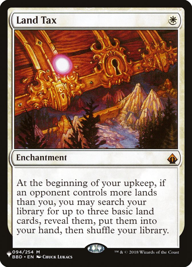 Land Tax [The List] | Dumpster Cat Games