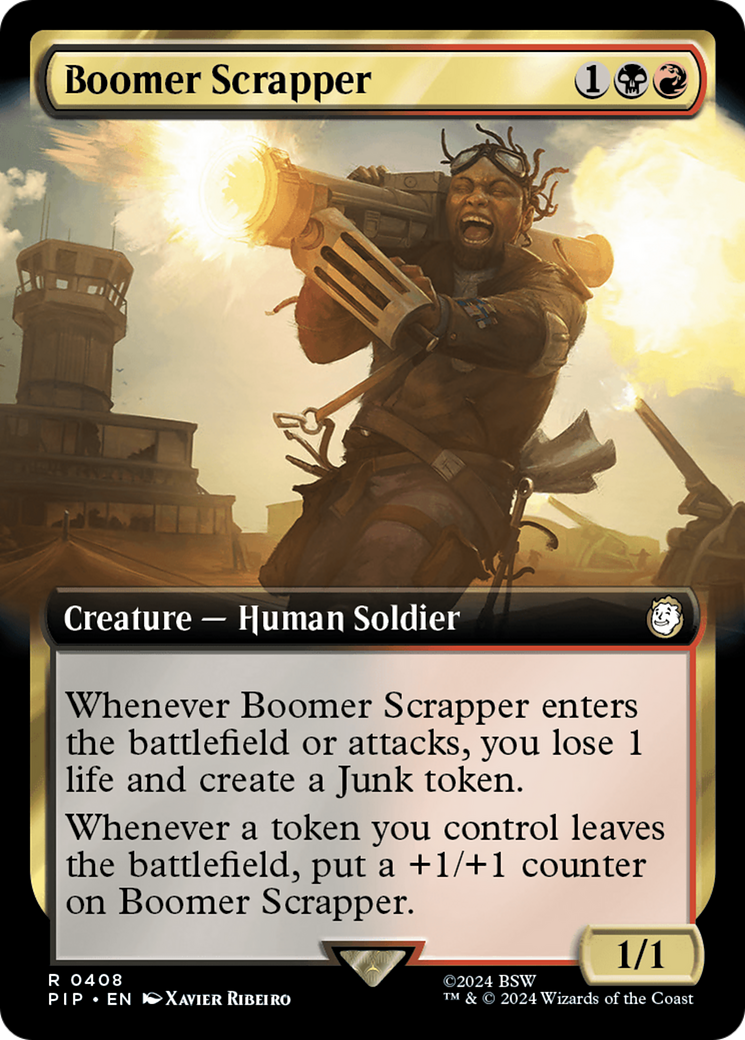 Boomer Scrapper (Extended Art) [Fallout] | Dumpster Cat Games