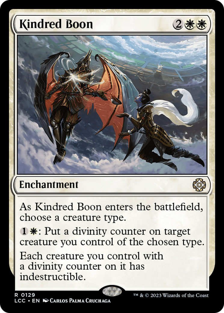 Kindred Boon [The Lost Caverns of Ixalan Commander] | Dumpster Cat Games