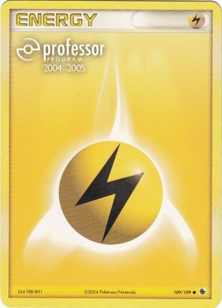 Lightning Energy (109/109) (2004 2005) [Professor Program Promos] | Dumpster Cat Games