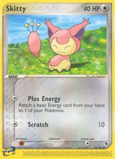 Skitty (70/109) [EX: Ruby & Sapphire] | Dumpster Cat Games