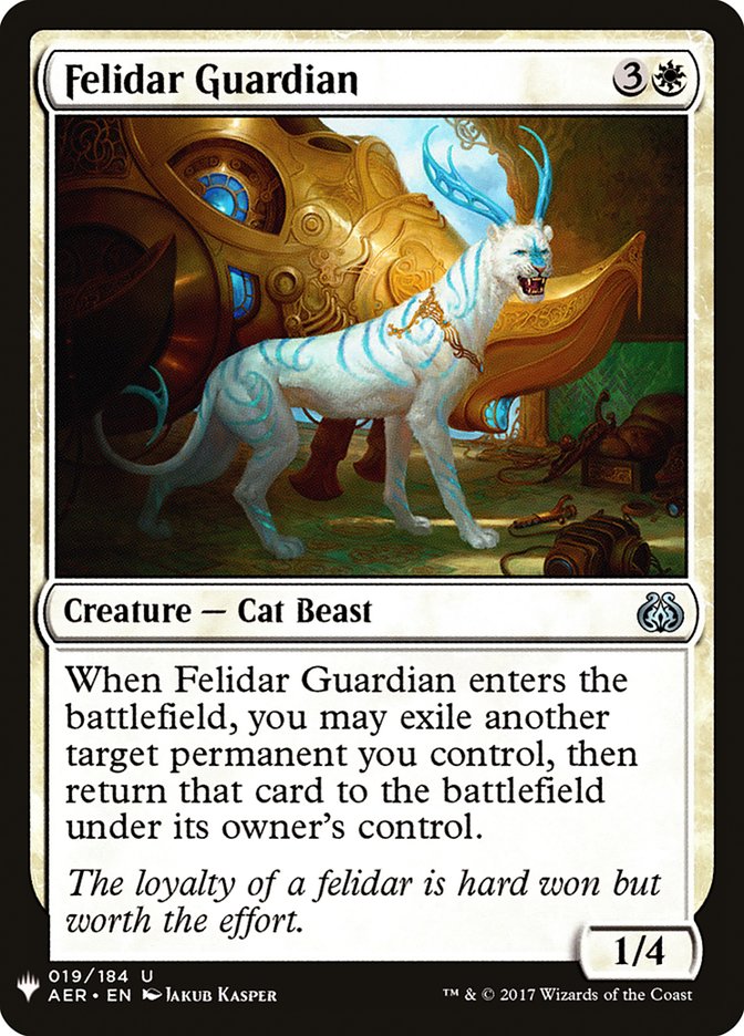 Felidar Guardian [Mystery Booster] | Dumpster Cat Games