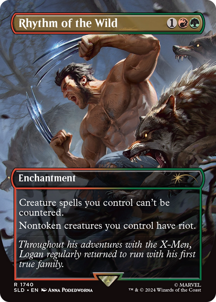 Rhythm of the Wild (Rainbow Foil) [Secret Lair Drop Series] | Dumpster Cat Games