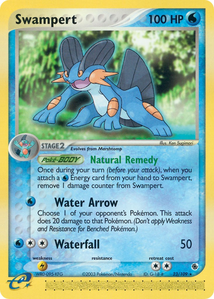 Swampert (23/109) [EX: Ruby & Sapphire] | Dumpster Cat Games