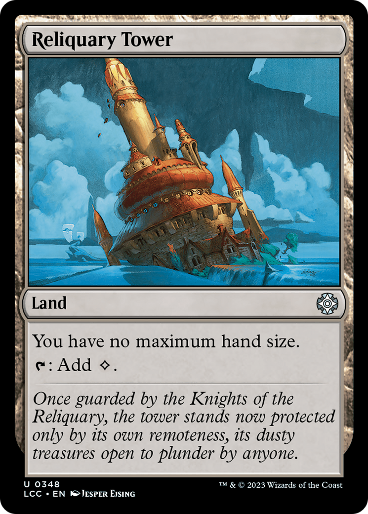 Reliquary Tower [The Lost Caverns of Ixalan Commander] | Dumpster Cat Games