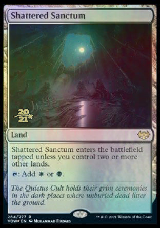 Shattered Sanctum [Innistrad: Crimson Vow Prerelease Promos] | Dumpster Cat Games