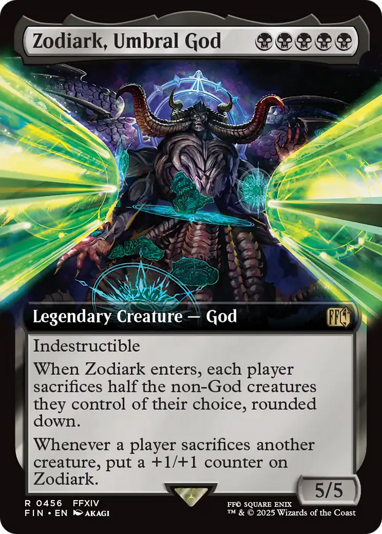 Zodiark, Umbral God (Extended Art) [FINAL FANTASY] | Dumpster Cat Games