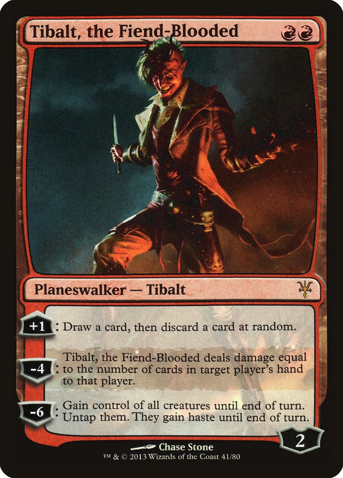 Tibalt, the Fiend-Blooded [Duel Decks: Sorin vs. Tibalt] | Dumpster Cat Games