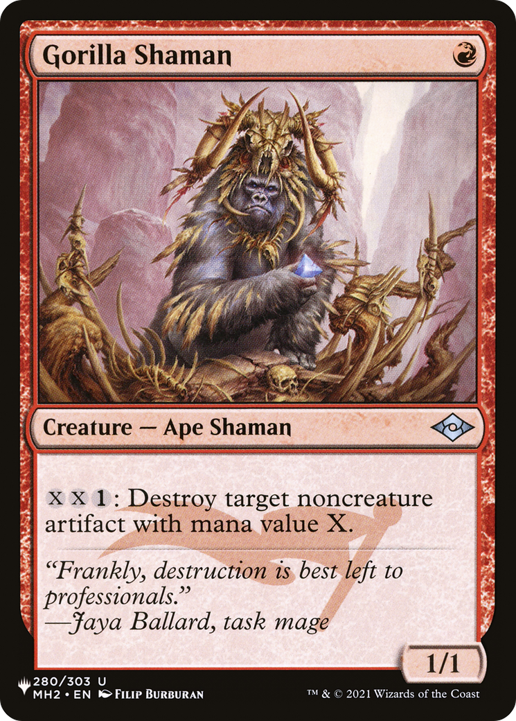 Gorilla Shaman [The List] | Dumpster Cat Games