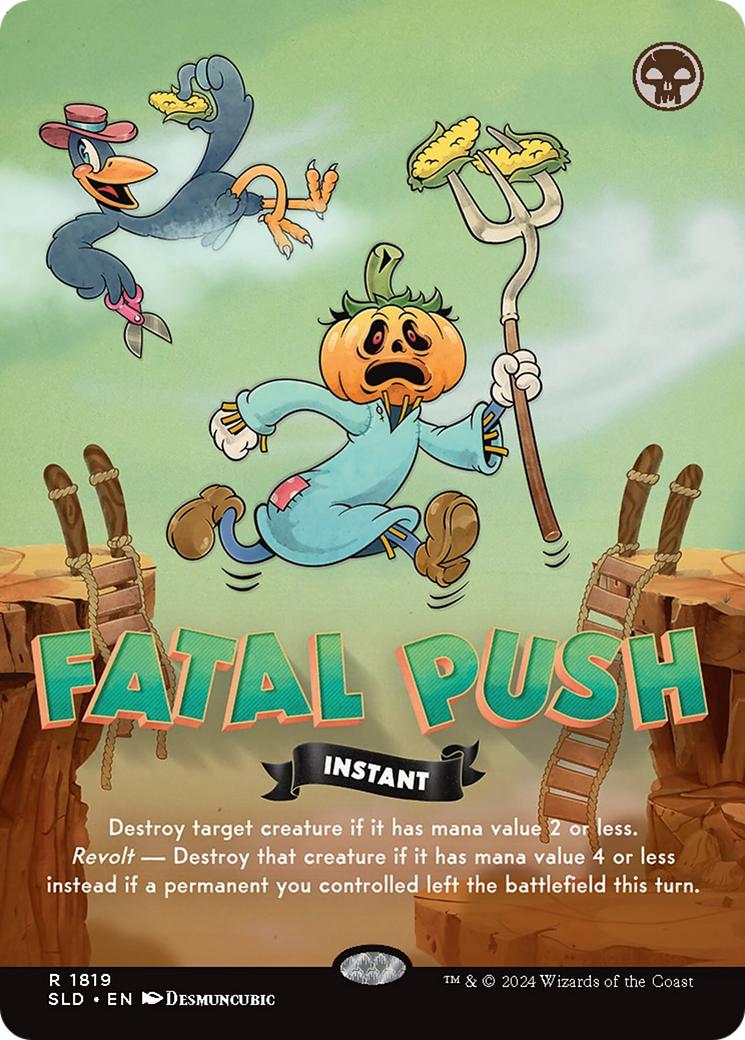 Fatal Push (1819) [Secret Lair Drop Series] | Dumpster Cat Games