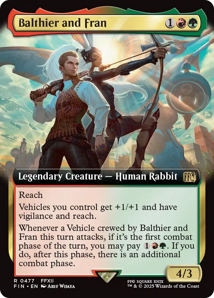 Balthier and Fran (Extended Art) [FINAL FANTASY] | Dumpster Cat Games