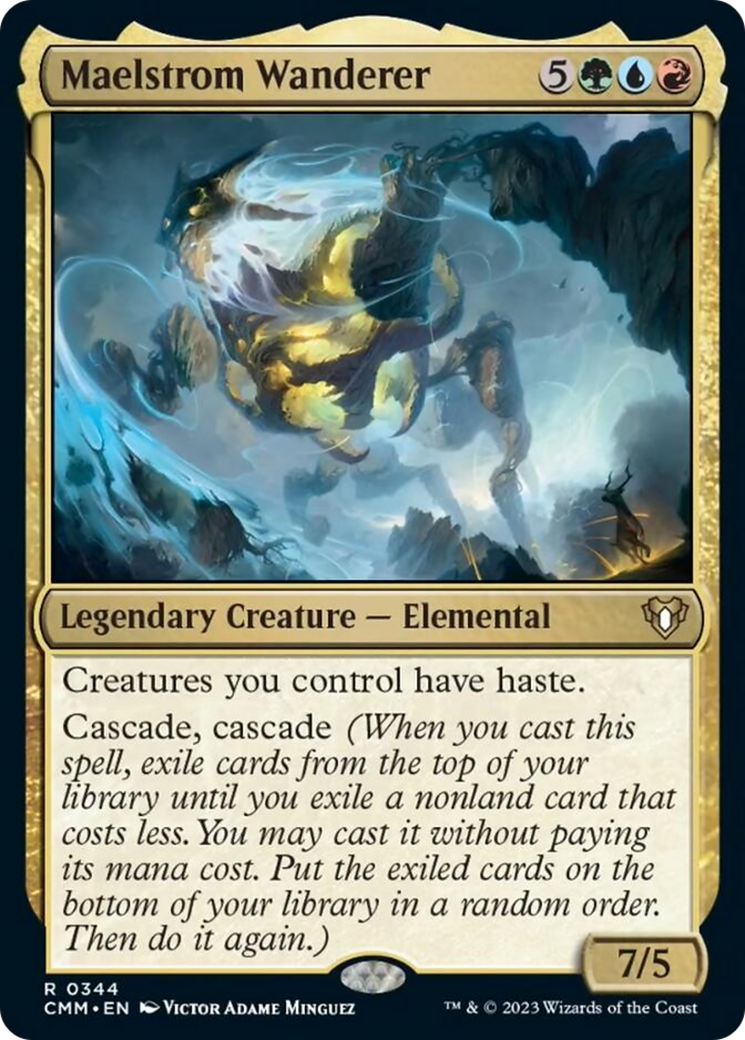 Maelstrom Wanderer [Commander Masters] | Dumpster Cat Games