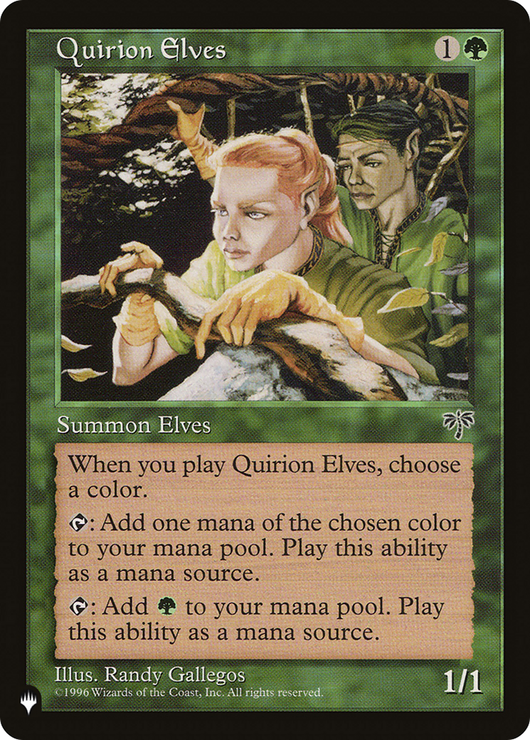Quirion Elves [The List] | Dumpster Cat Games