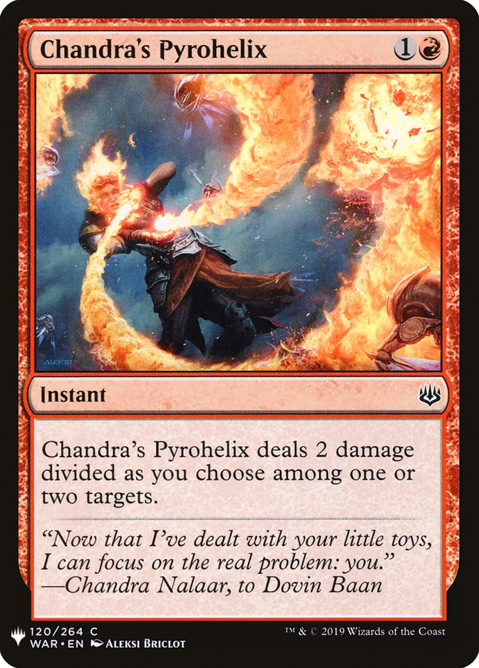 Chandra's Pyrohelix [Mystery Booster] | Dumpster Cat Games