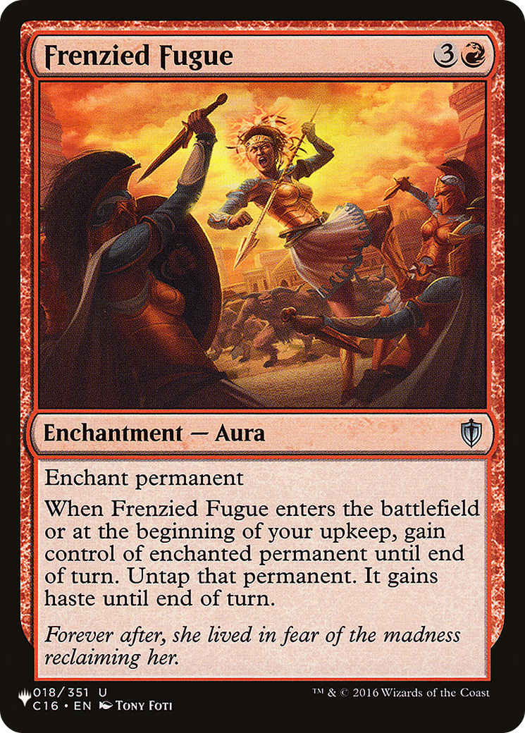 Frenzied Fugue [The List] | Dumpster Cat Games