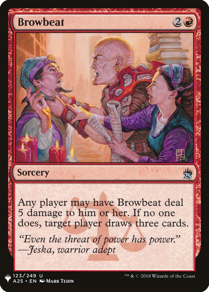 Browbeat [Mystery Booster] | Dumpster Cat Games