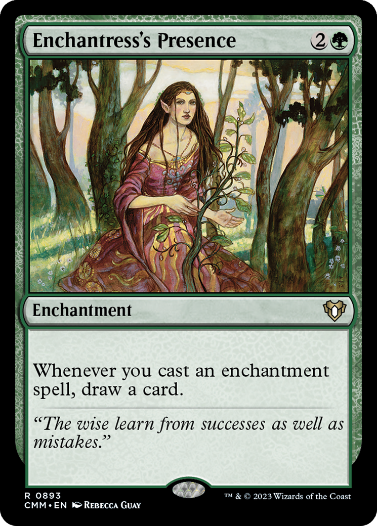 Enchantress's Presence [Commander Masters] | Dumpster Cat Games