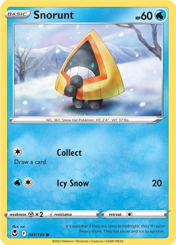 Snorunt (041/195) [Sword & Shield: Silver Tempest] | Dumpster Cat Games