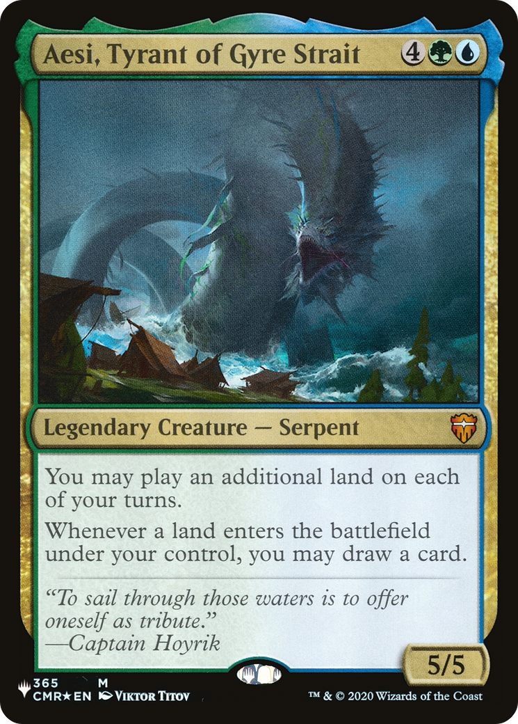 Aesi, Tyrant of Gyre Strait [The List] | Dumpster Cat Games
