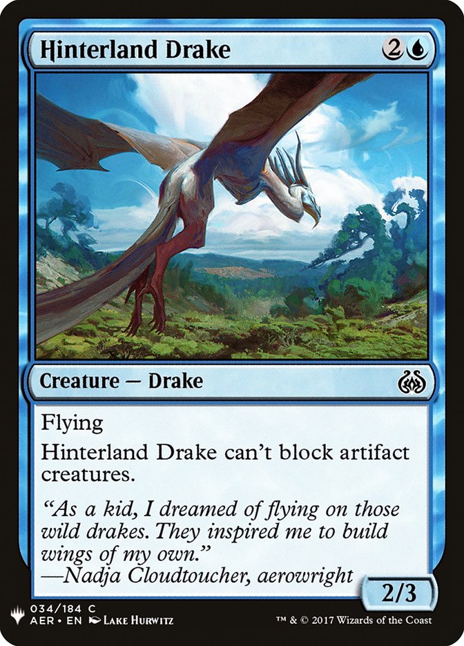 Hinterland Drake [Mystery Booster] | Dumpster Cat Games