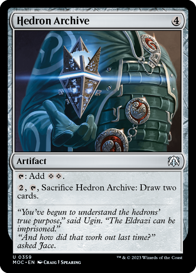 Hedron Archive [March of the Machine Commander] | Dumpster Cat Games
