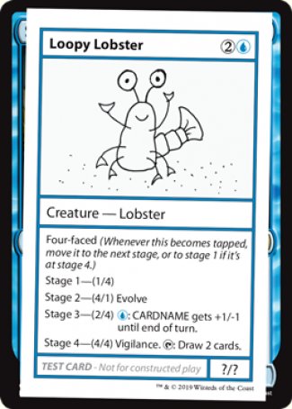 Loopy Lobster (2021 Edition) [Mystery Booster Playtest Cards] | Dumpster Cat Games
