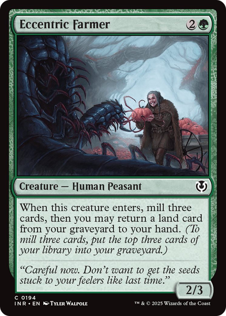 Eccentric Farmer [Innistrad Remastered] | Dumpster Cat Games